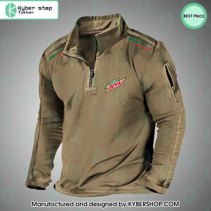 Moutain Dew Tactical Waffle Zip Jacket 4 moutain dew tactical waffle zip jacket 4 564
