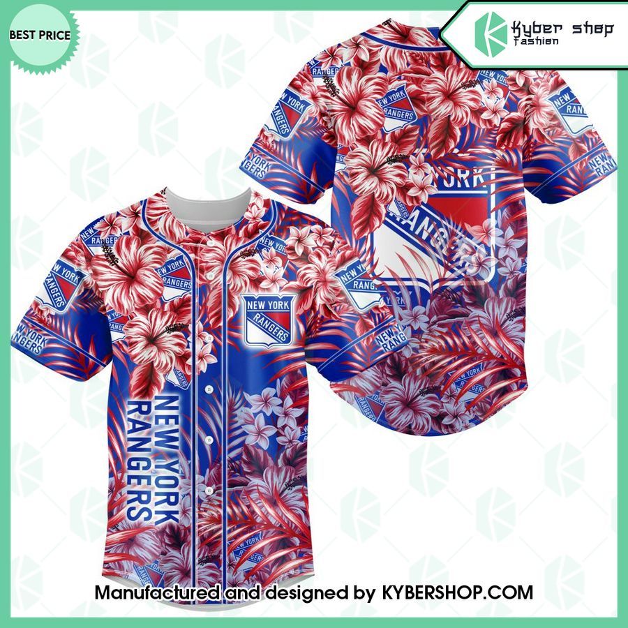 new york rangers hawaiian design baseball jersey 1 640