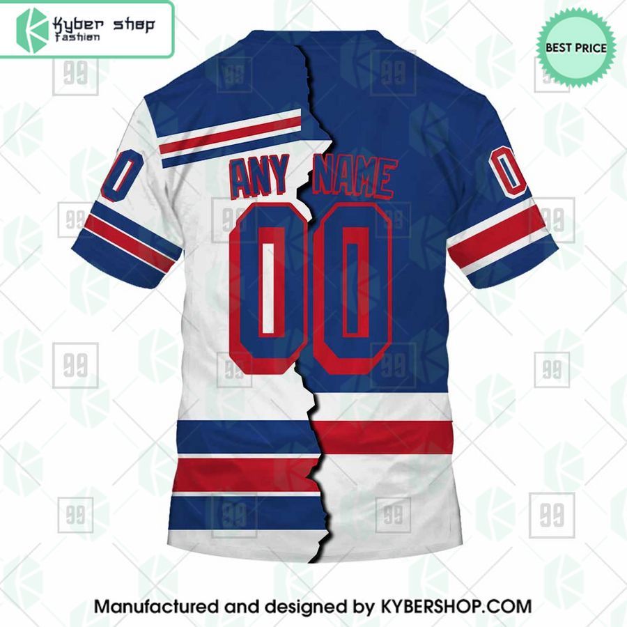 New York Rangers Mix Home and Away Jersey CUSTOM Hoodie 8 new york rangers mix home and away jersey custom hoodie 8 314