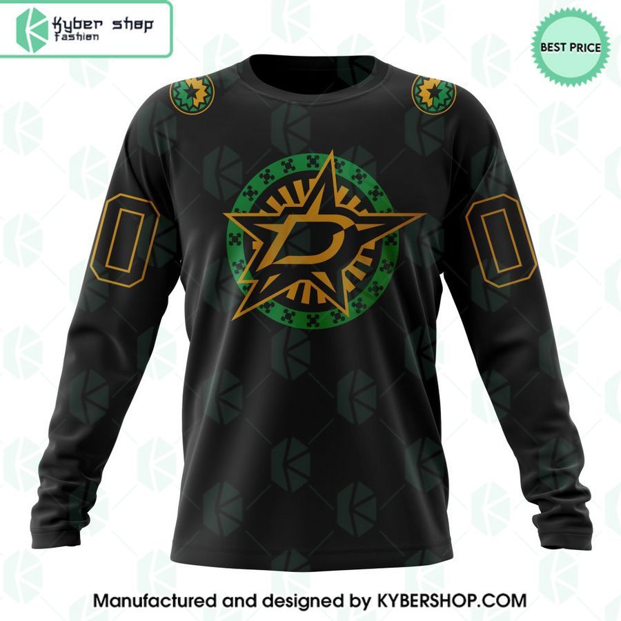 NHL Dallas Stars Celebrate Black History Month CUSTOM Hoodie 6 nhl dallas stars celebrate black history month custom hoodie 6 488