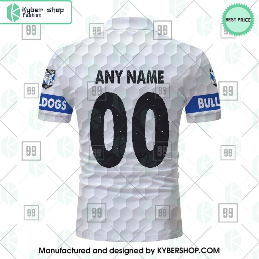 NRL Canterbury Bankstown Bulldogs Golf CUSTOM Polo 3 nrl canterbury bankstown bulldogs golf custom polo shirt 3 987