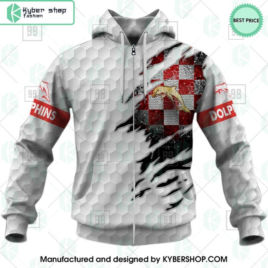 NRL Dolphins Golf CUSTOM Hoodie 5 nrl dolphins golf custom hoodie 5 745