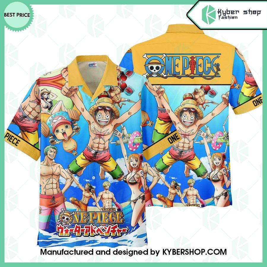 One Piece Summer Hawaiian Shirt Shorts 3 one piece summer hawaiian shirt shorts 3 426