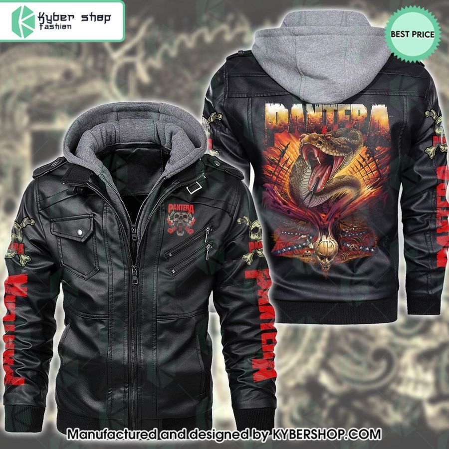 pantera band leather jacket 1 665