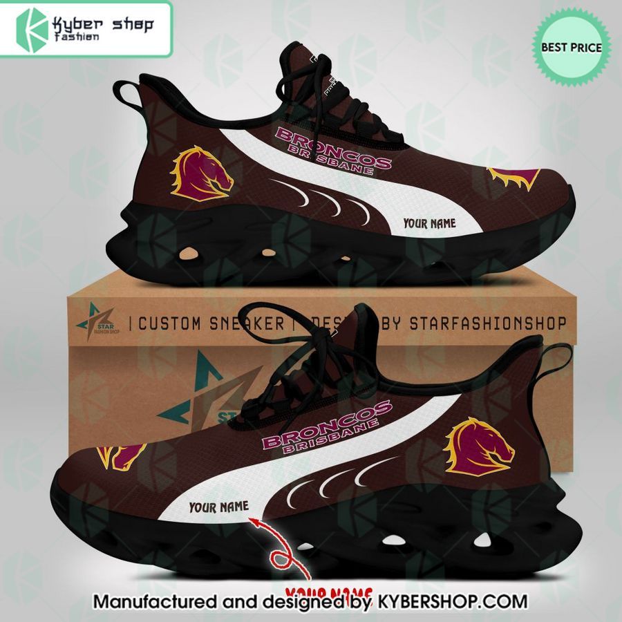 Personalized Brisbane Broncos Max Soul Shoes 5 personalized brisbane broncos max soul shoes 5 491