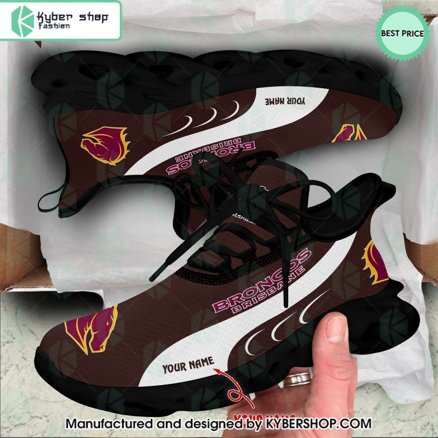 Personalized Brisbane Broncos Max Soul Shoes 6 personalized brisbane broncos max soul shoes 6 33
