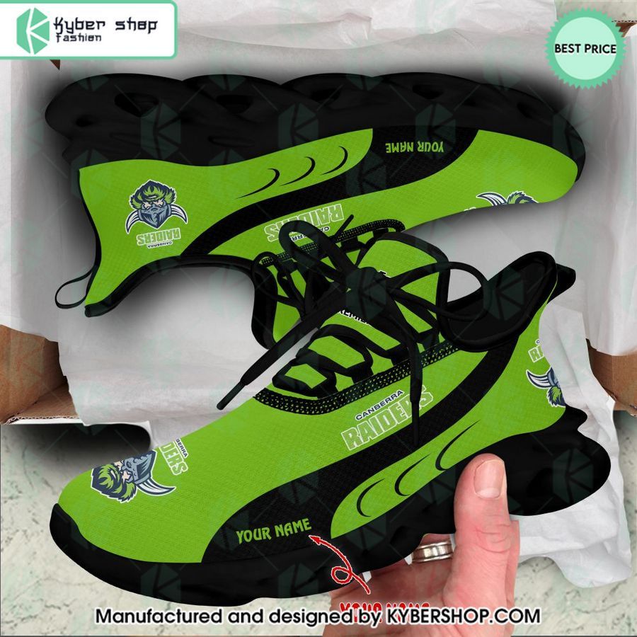 Personalized Canberra Raiders Max Soul Shoes 6 personalized canberra raiders max soul shoes 6 75