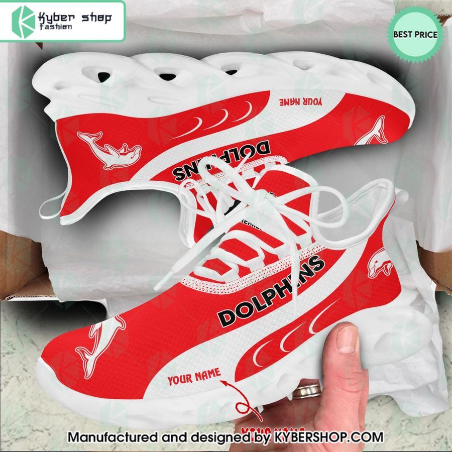 Personalized Dolphins NRL Max Soul Shoes 3 personalized dolphins nrl max soul shoes 3 325