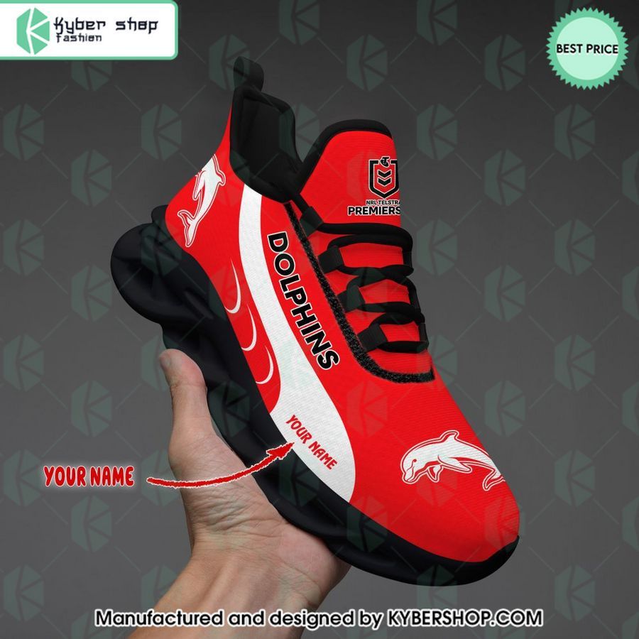 Personalized Dolphins NRL Max Soul Shoes 4 personalized dolphins nrl max soul shoes 4 411