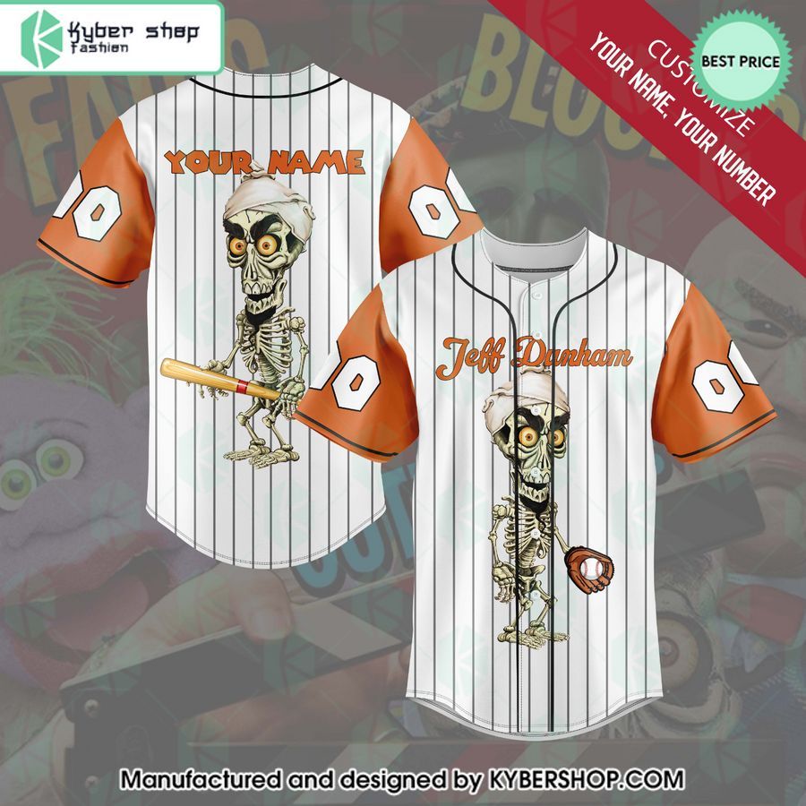 personalized jeff dunham achmed baseball jersey 1 178
