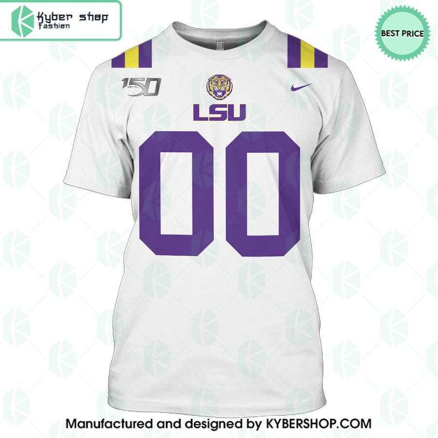 Personalized LSU Tigers White Shirt, Hoodie 6 personalized lsu tigers white shirt hoodie 6 786