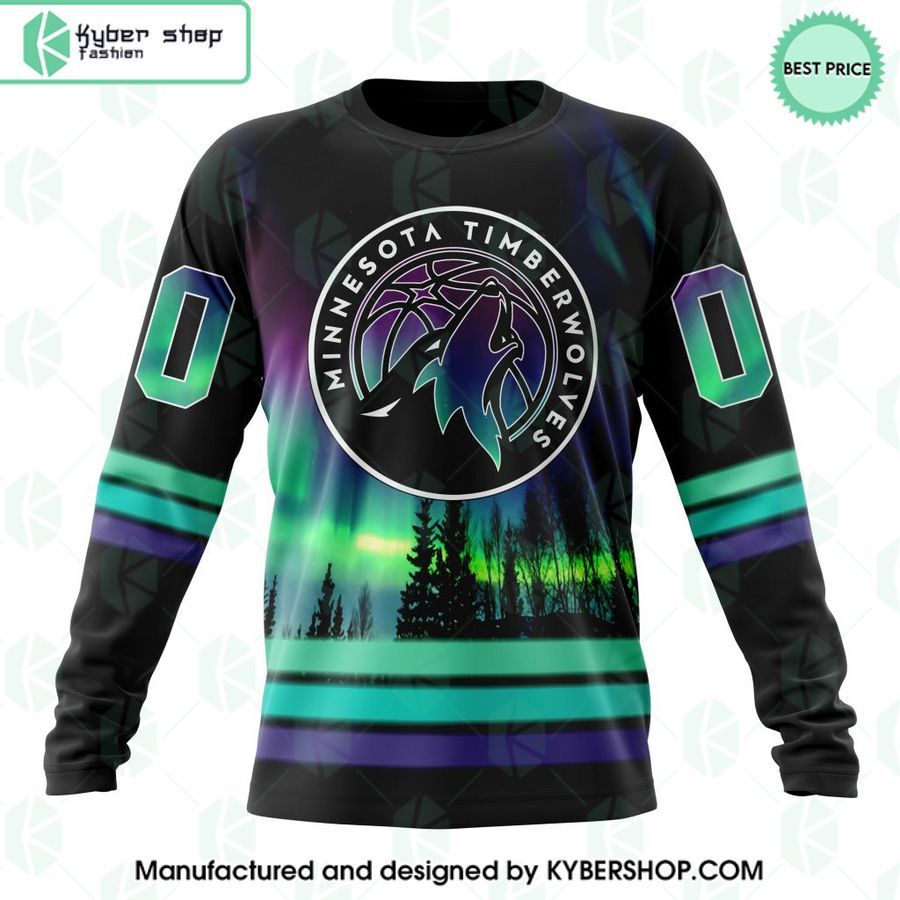 Personalized NBA Minnesota Timberwolves Northern Lights Shirt, Hoodie 15 personalized nba minnesota timberwolves northern lights shirt hoodie 6 340