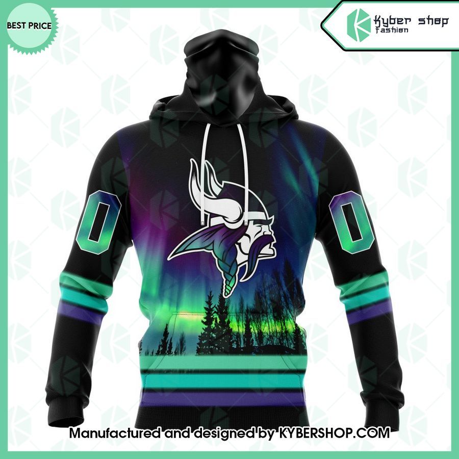 Personalized NFL Minnesota Vikings Northern Lights Shirt, Hoodie 4 personalized nfl minnesota vikings northern lights shirt hoodie 4 58