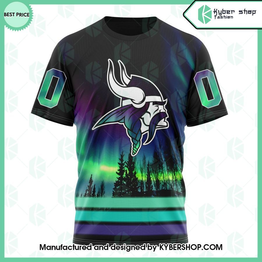 Personalized NFL Minnesota Vikings Northern Lights Shirt, Hoodie 8 personalized nfl minnesota vikings northern lights shirt hoodie 8 770