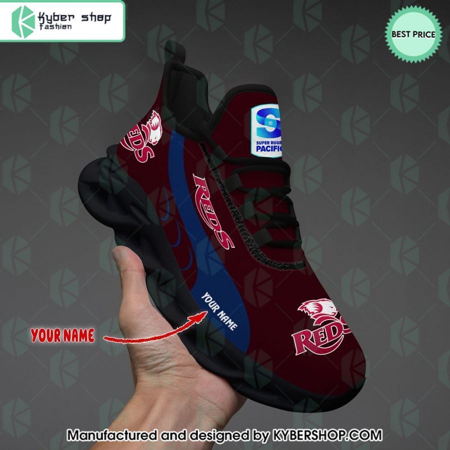 Personalized Queensland Reds Super Rugby Max Soul Shoes 4 personalized queensland reds max soul shoes 4 126