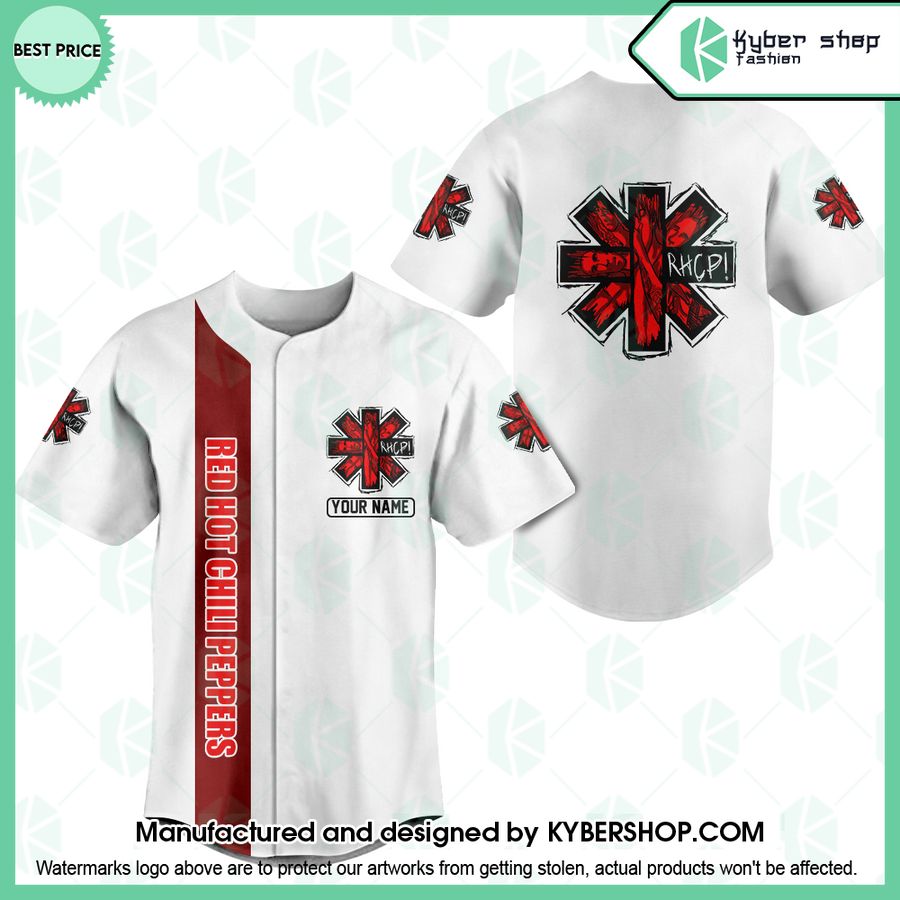 red hot chili peppers custom baseball jersey 1 512