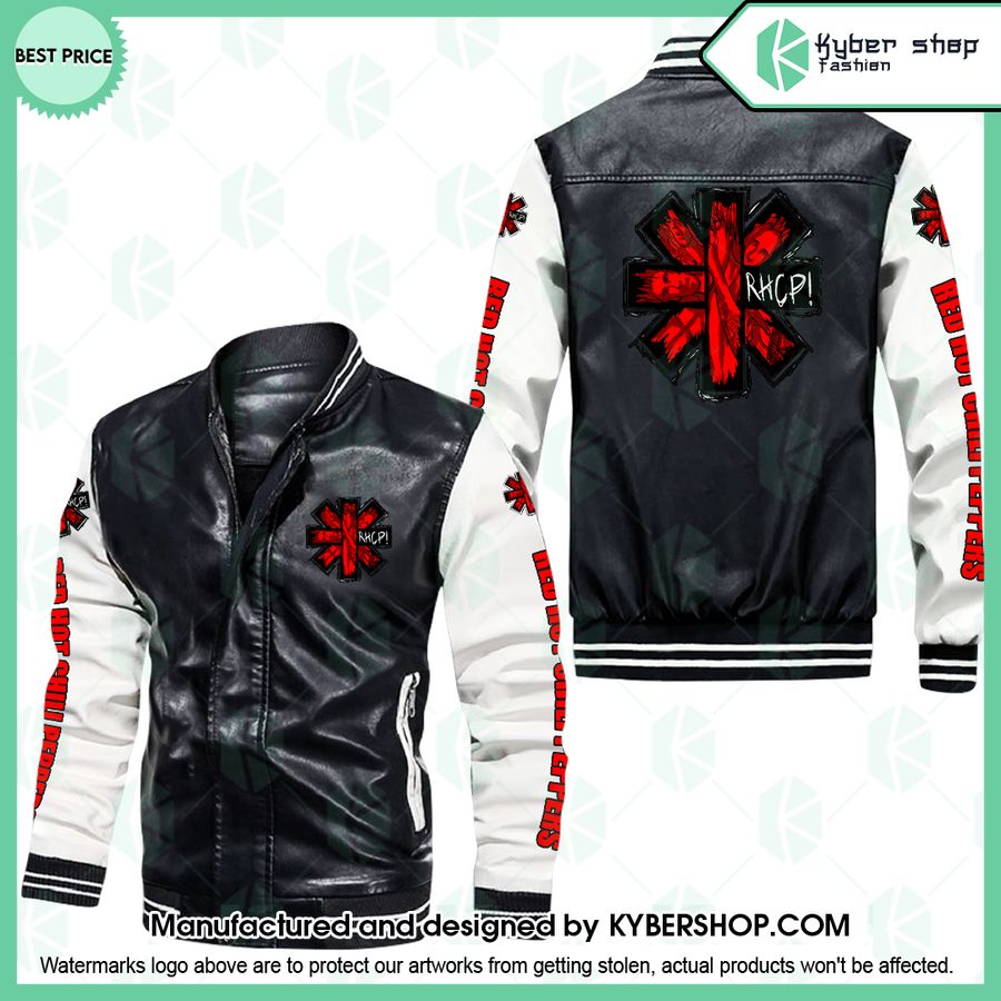 Red Hot Chili Peppers Leather Bomber Jacket 4 red hot chili peppers leather bomber jacket 1 934