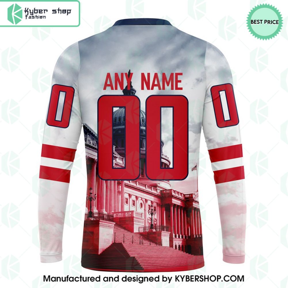 CUSTOM Washington Capitals The Capitol Building T Shirt 7 custom washington capitals the capitol building t shirt 7