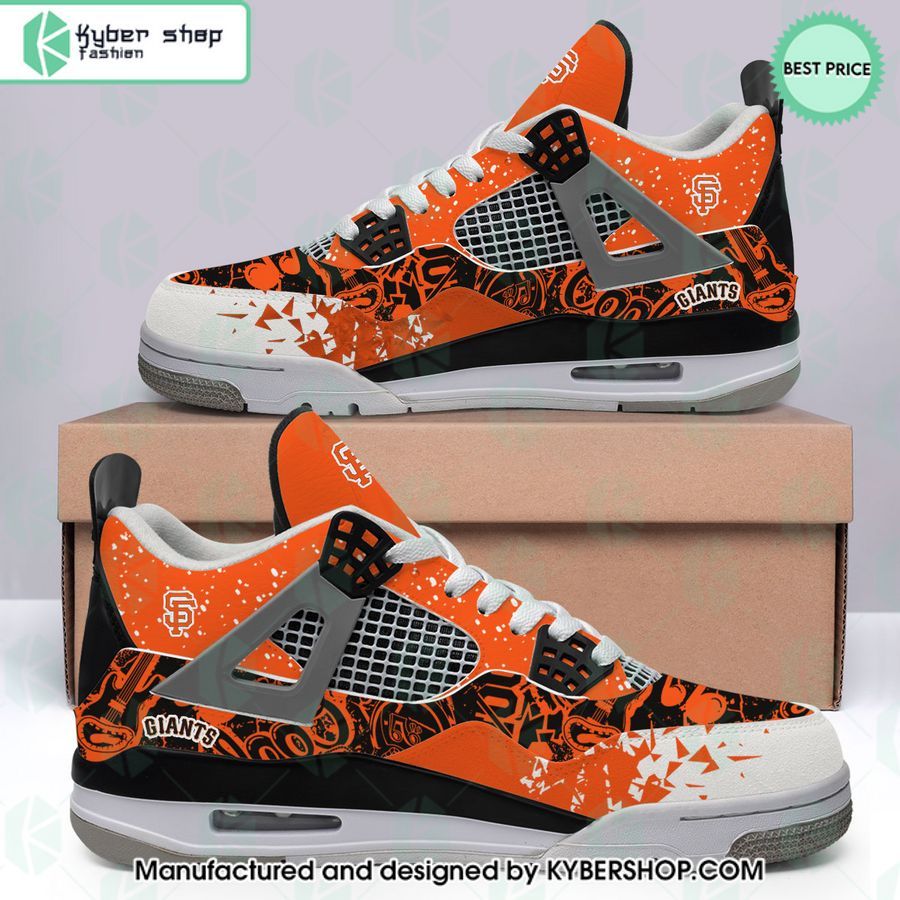 san francisco giants mlb air jordan 4 shoes 1 171