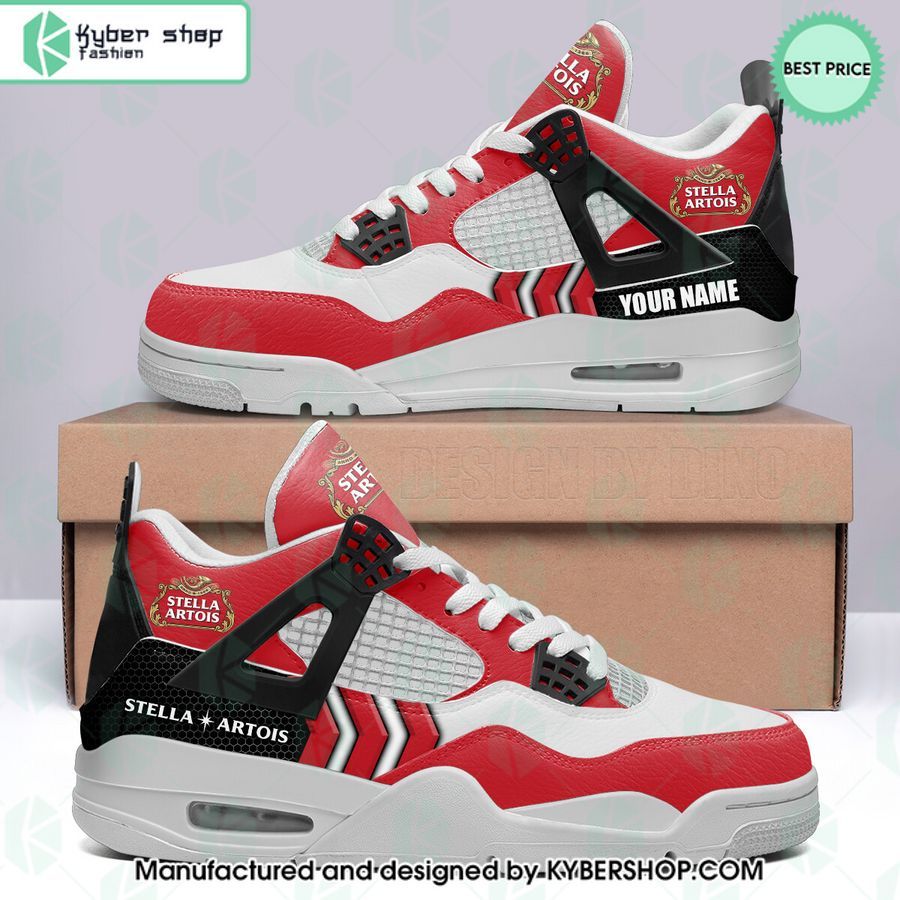 stella artois air jordan 4 shoes 1 795