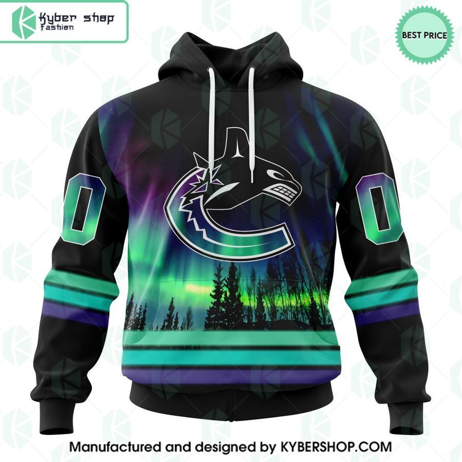 vancouver canucks northern lights special design custom hoodie 1 336