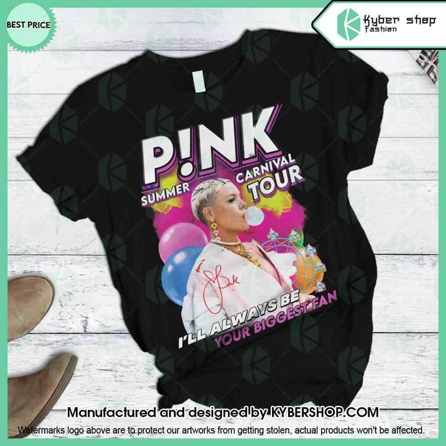 warning i am a big fan of pink t shirt 1 130