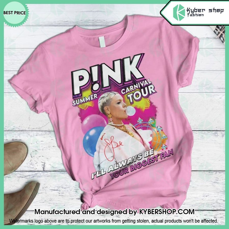 warning i am a big fan of pink t shirt 2 57
