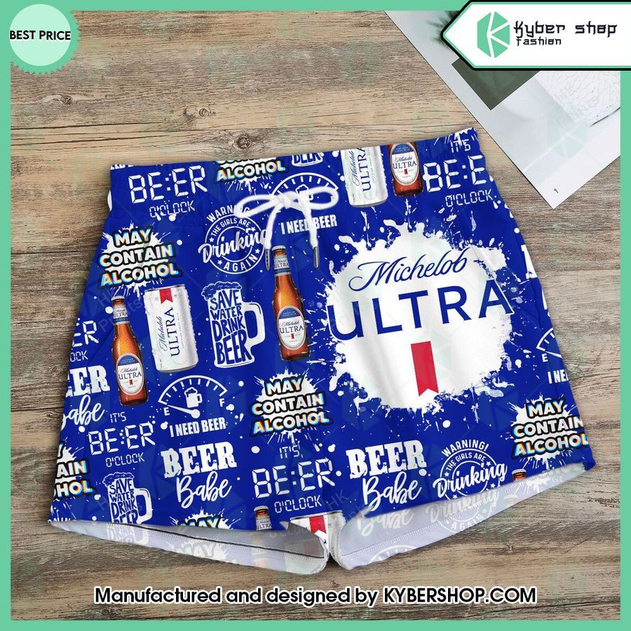 Yes I'm A Girl Yes I Like Michelob Ultra T-Shirt And Shorts 3 yes im a girl yes i like michelob ultra t shirt and shorts 3 555