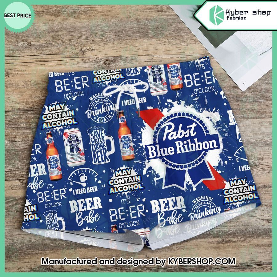 Yes I'm A Girl Yes I Like Pabst Blue Ribbon T-Shirt And Shorts 3 yes im a girl yes i like pabst blue ribbon t shirt and shorts 3 910