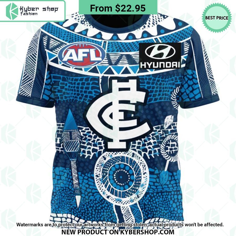 AFL Carlton Football Club Indigenous Design Hoodie 6 AFL Carlton Football Club Indigenous Design Hoodie You look lazy