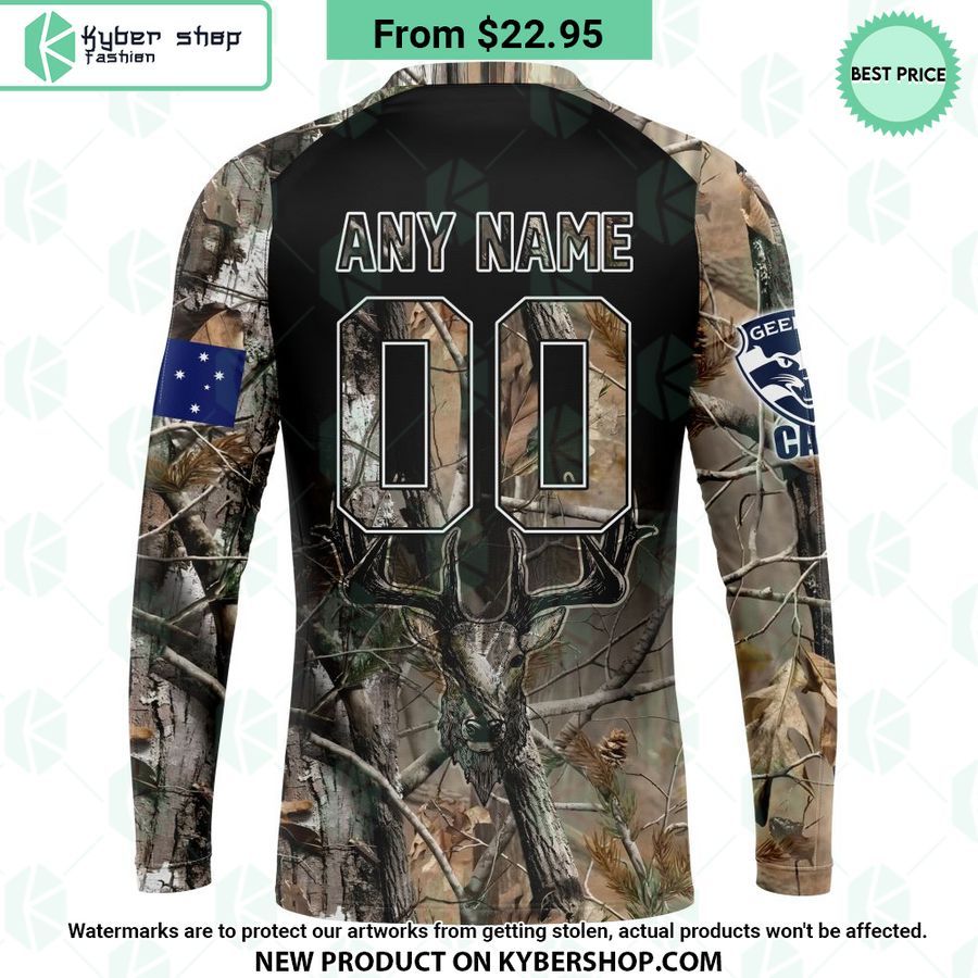 AFL Geelong Cats Camo Realtree Hunting Hoodie 7 AFL Geelong Cats Camo Realtree Hunting Hoodie This is awesome and unique
