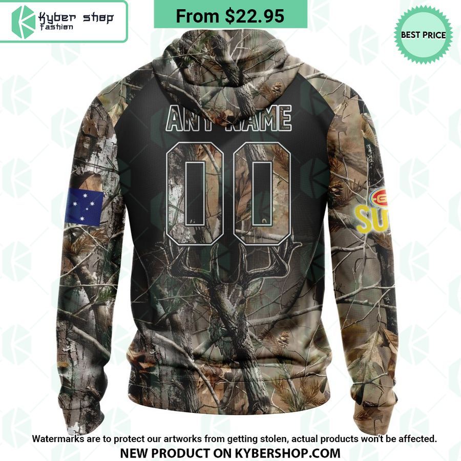 AFL Gold Coast Suns Camo Realtree Hunting Hoodie 3 afl gold coast suns camo realtree hunting hoodie 3 810 jpg