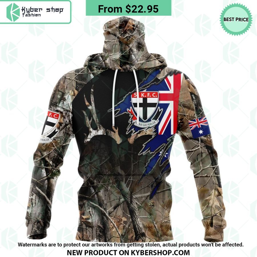 AFL St Kilda Football Club Camo Realtree Hunting Hoodie 4 afl st kilda football club camo realtree hunting hoodie 4 642 jpg
