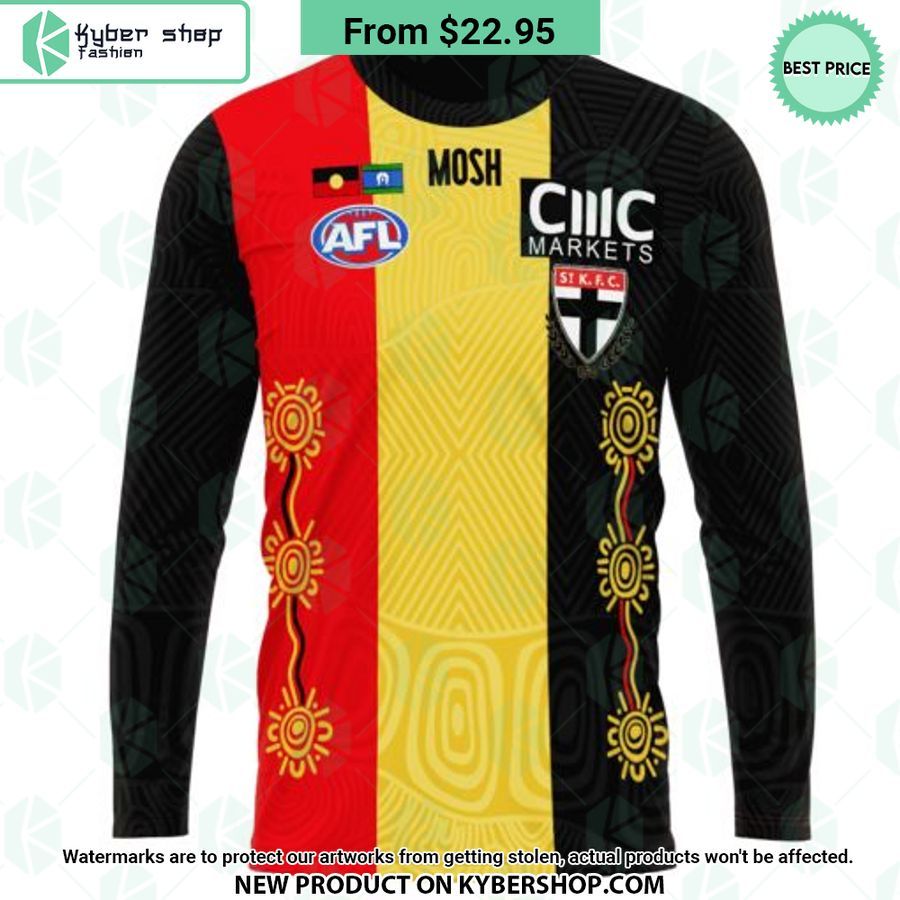 AFL St Kilda Football Club Indigenous Design Hoodie 4 AFL St Kilda Football Club Indigenous Design Hoodie Loving, dare I say?