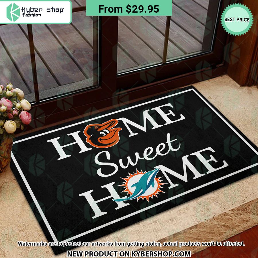 baltimore orioles miami dolphins home sweet home doormat 2 772 jpg