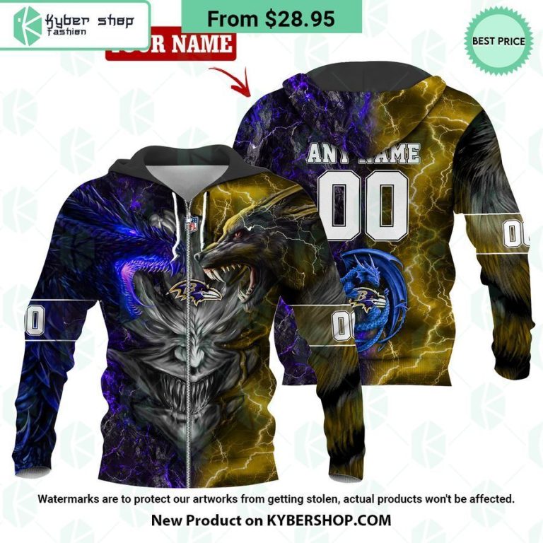 Baltimore Ravens Demon Face Hoodie 16 baltimore ravens demon face hoodie 1
