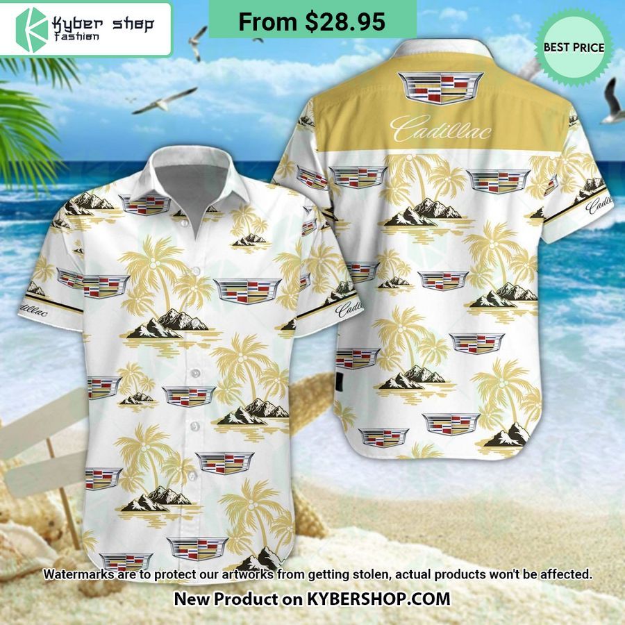 Cadillac Hawaiian Shirt Shorts Sizzling