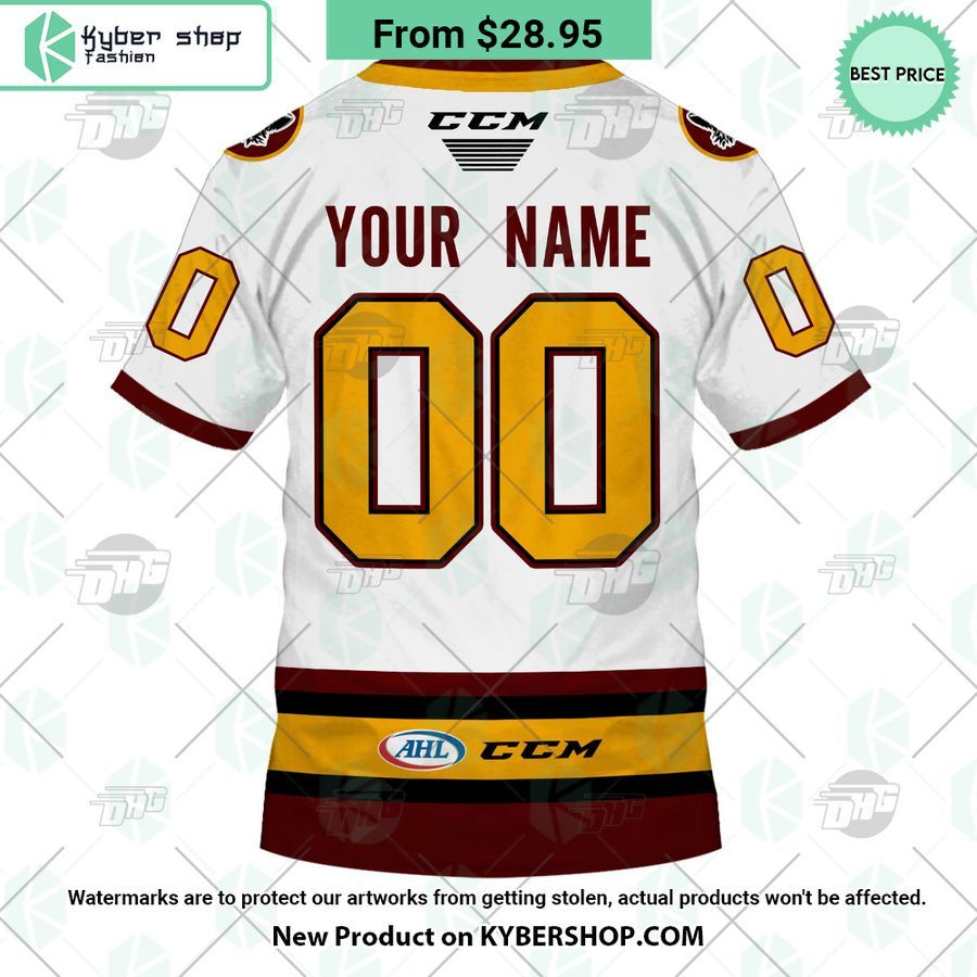 Chicago Wolves Premier Jersey White Hoodie Trending Picture Dear