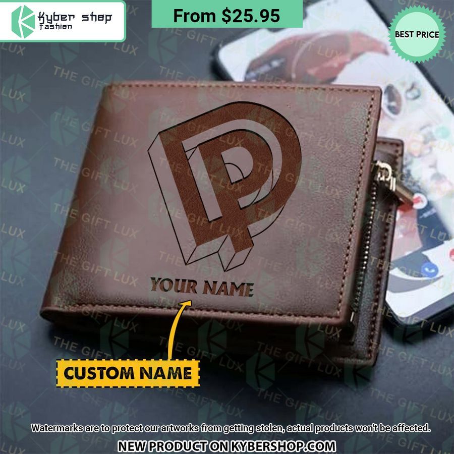 deep purple band custom leather wallet 1 985