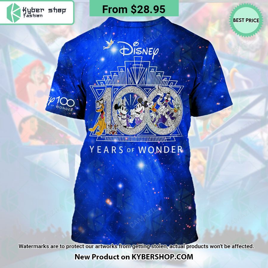 Disney 100 Years of Wonder Mickey Minnie T Shirt 3 disney 100 years of wonder mickey minnie t shirt 3 932