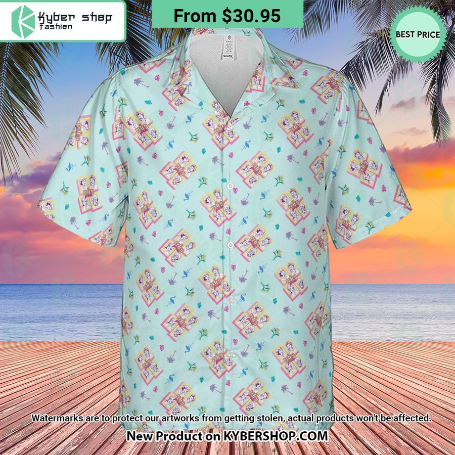 golden girls patterned hawaiian shirt 2 406