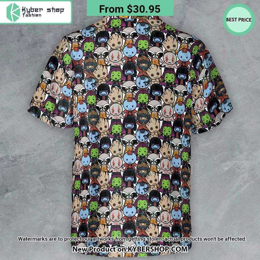 Guardians Of The Galaxy Characters Hawaiian Shirt 3 guardians of the galaxy characters hawaiian shirt 3 163