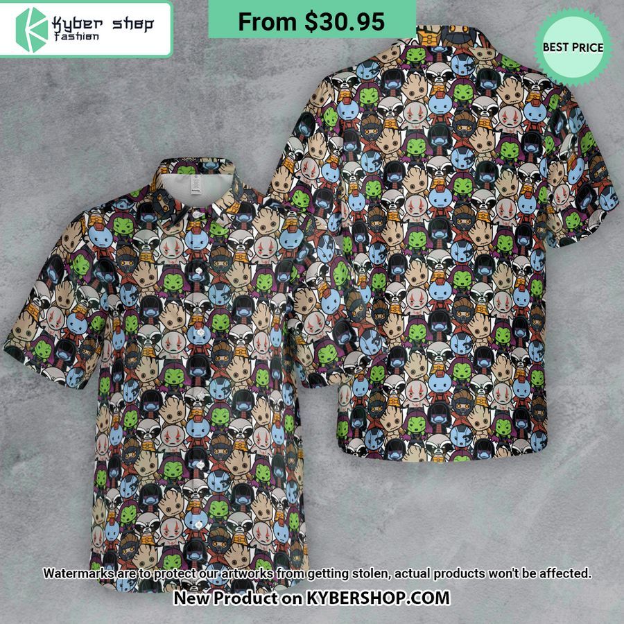 Guardians Of The Galaxy Characters Hawaiian Shirt 4 guardians of the galaxy characters hawaiian shirt 4 791