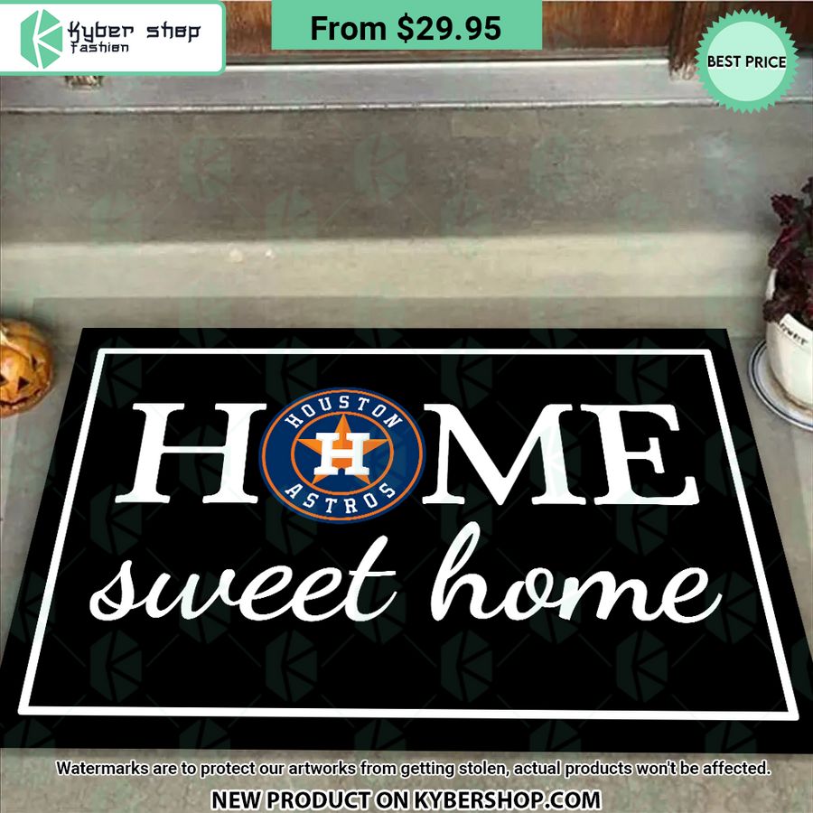 Houston Astros Home Sweet Home Doormat She has grown up know