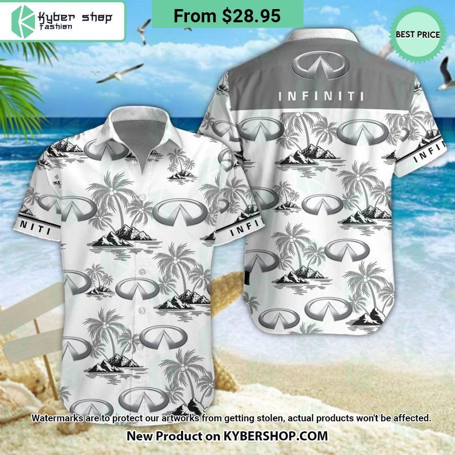 Infiniti Hawaiian Shirt Shorts Elegant and sober Pic