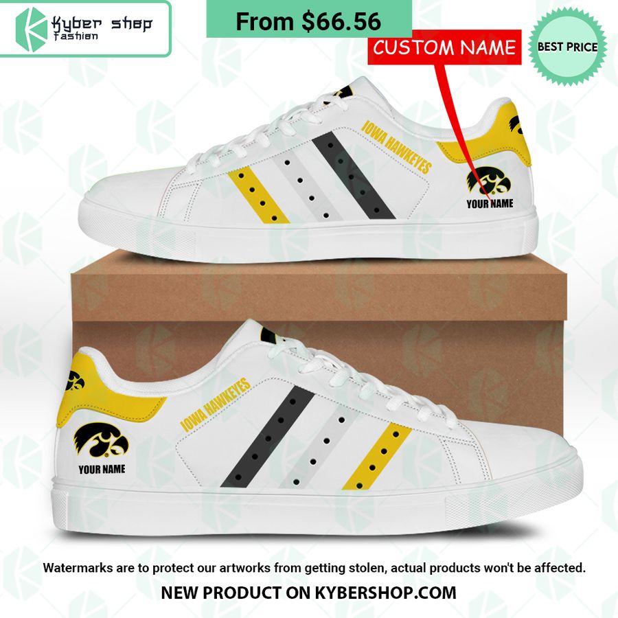 Iowa Hawkeyes Stan Smith Shoes You look different and cute
