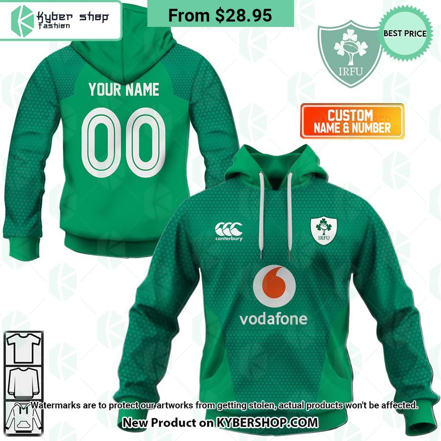 IRFU Ireland Rugby 2023 HOME Jersey Hoodie Wow! What a picture you click