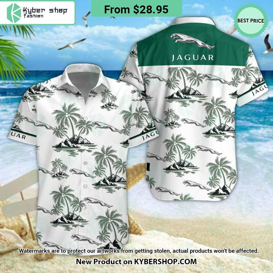 Jaguar Cars Hawaiian Shirt Shorts Gang of rockstars