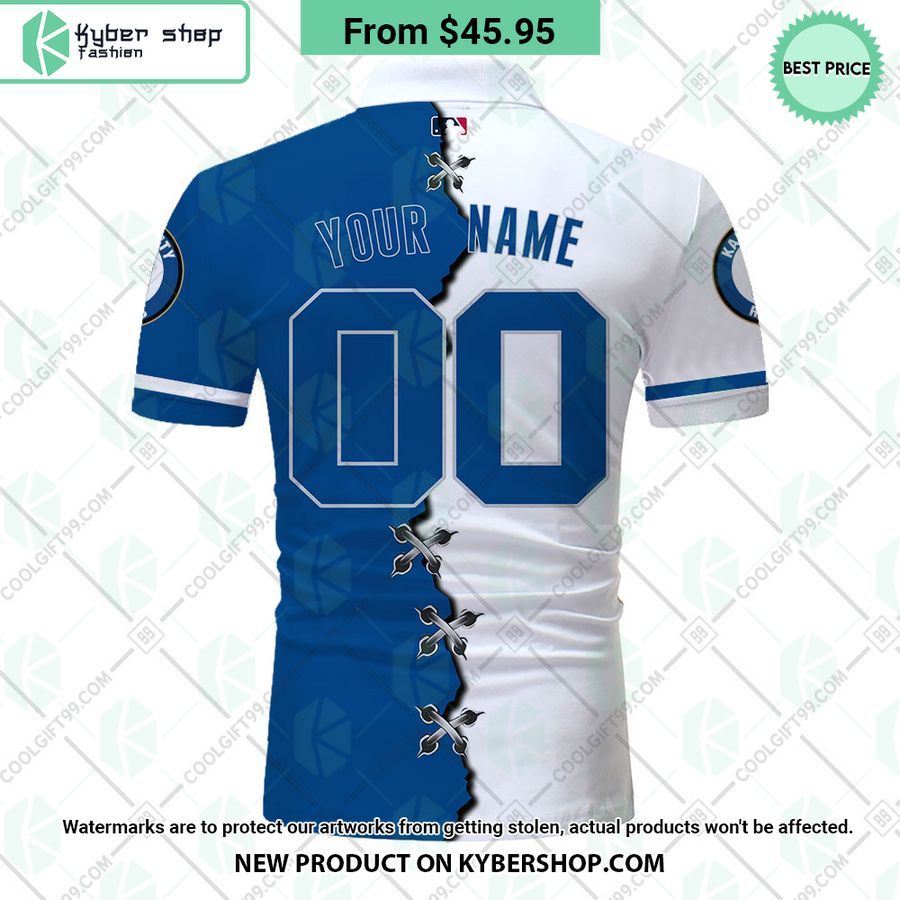 Kansas City Royals Mix Home Away Jersey CUSTOM Polo Shirt 3 kansas city royals mix home away jersey custom polo shirt 3 866