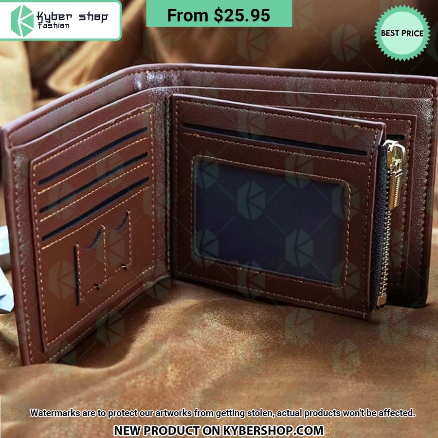 kansas jayhawks custom leather wallet 2 989